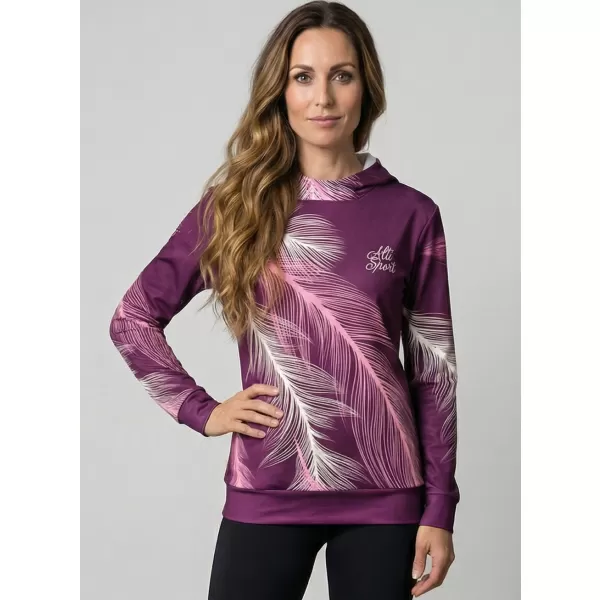  Hochwertiges Funktions-Sweatshirt für Damen ALTISPORT VOJ/ALW001MI01 FUCHSIE 