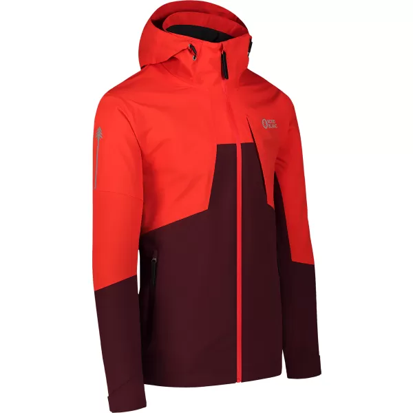  Herrenjacke NORDBLANC FULLMOON NBSJM8002 ORANGEFARBENE TINTE 