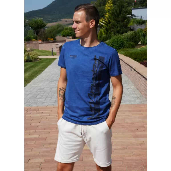  Herren-T-Shirt ALTISPORT CALISTO BLAU 