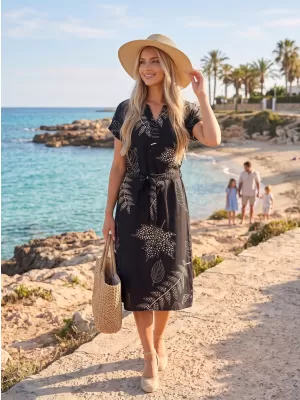 Kleid KIXMI SOFIA SCHWARZ