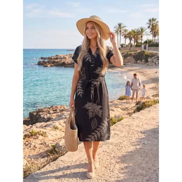  Kleid KIXMI SOFIA SCHWARZ 