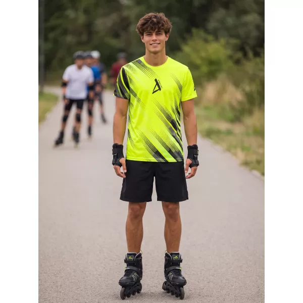  Funktionelles Premium-T-Shirt für Herren ALTISPORT VOJ/ALM028TR01 NEON GELB 