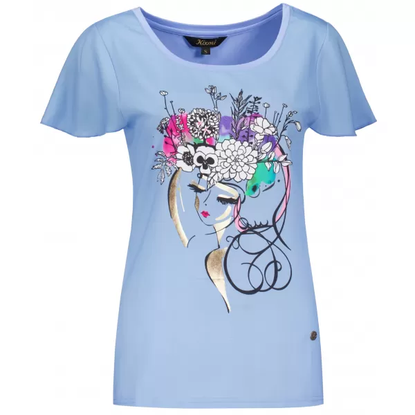  Damen-T-Shirt KIXMI SINDY SCHWARZ 