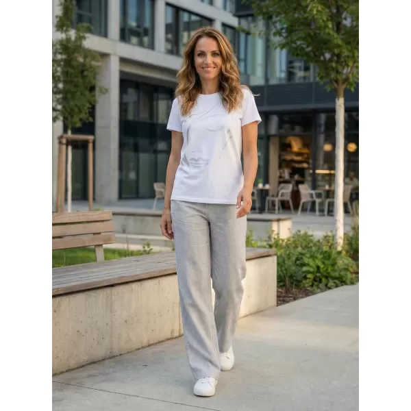 Damen-T-Shirt SAM 73 MARIANELA WT 905 WEIß 