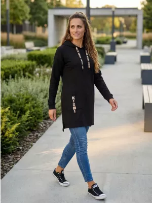 Damen-Sweatshirt KIXMI SHARON SCHWARZ