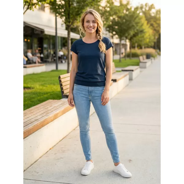  Damen-T-Shirt ALTISPORT NoPrint NP/ALW021 NAVY BLAU 
