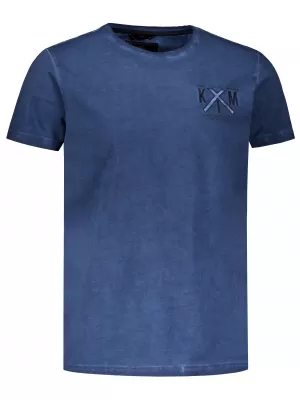 Herren-T-Shirt KIXMI SOREN DUNKELBLAU
