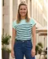 Damen-T-Shirt SAM 73 MERCEDES WT 909 MINZE