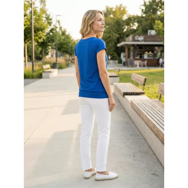  Damen-T-Shirt ALTISPORT NoPrint NP/ALW021 KÖNIGSBLAU 