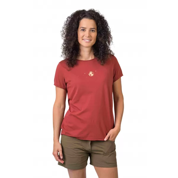 Damen-T-Shirt HANNAH EDITH MARSALA 
