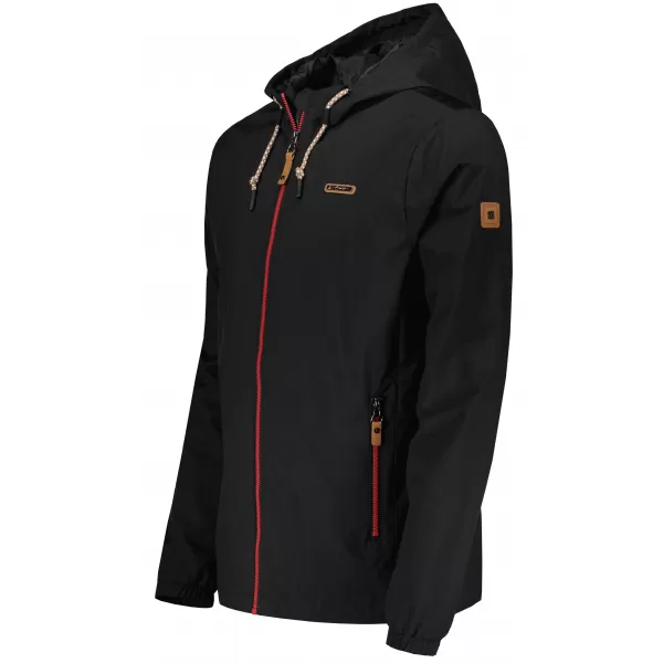  Herrenjacke ALTISPORT CARLEY SCHWARZ ROT 