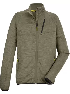 Herren -Sweatshirt KILLTEC KOS 80 39163-734 LICHT OLIVE