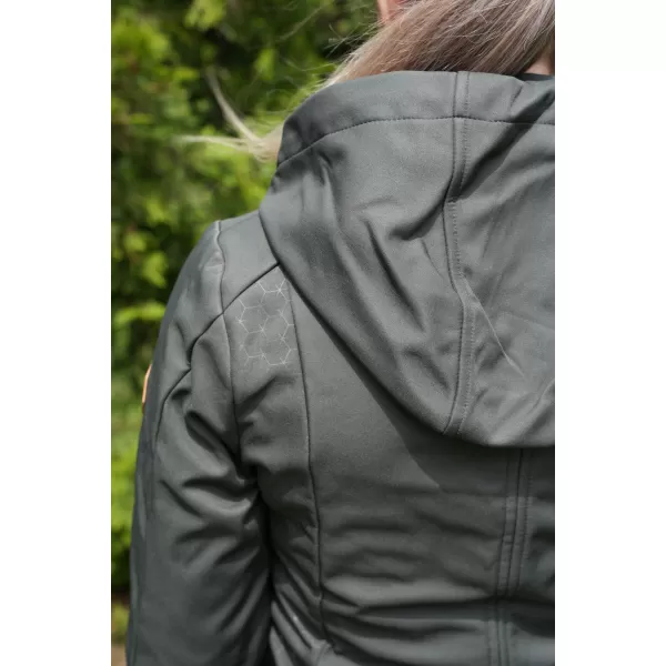  Softshell-Mantel für Damen ALTISPORT CIARA KHAKI 