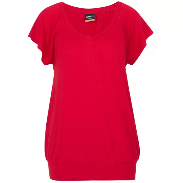  Damen-T-Shirt SAM 73 CLEOPATRA WT 912 ROT 