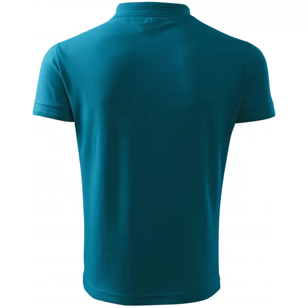  Herren-T-Shirt mit Kragen ALTISPORT NoPrint NP/ALM302 DUNKLES TÜRKIS 
