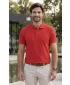 Herren-T-Shirt mit Kragen ALTISPORT NoPrint NP/ALM302 ROT