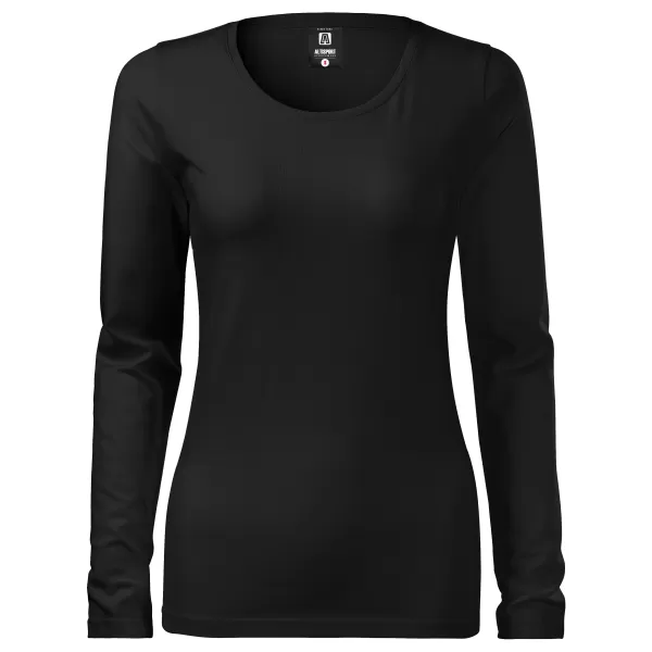  Damen-T-Shirt mit langen Ärmeln ALTISPORT NoPrint NP/ALW931 SCHWARZ 