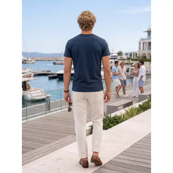  Herren-T-Shirt ALTISPORT NoPrint NP/ALM921 NAVY BLAU 