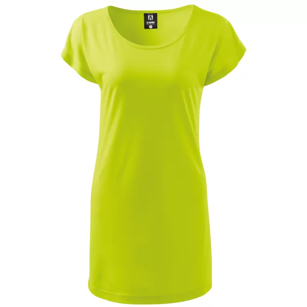 Langes T-Shirt für Damen ALTISPORT NoPrint NP/ALW321 KALK 