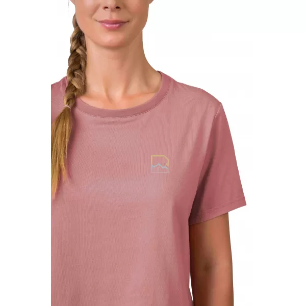  Damen-T-Shirt HANNAH ELIN VERWELKTE ROSE 