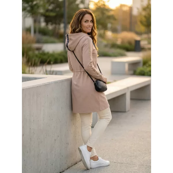  Damen-Sweatshirt ALTISPORT CELIA BEIGE/BLAU 