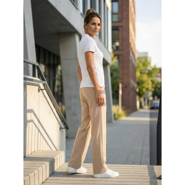  Damen-T-Shirt mit Kragen ALTISPORT NoPrint NP/ALW012 WEIß 