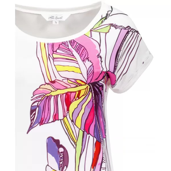  Damen-T-Shirt ALTISPORT CELENA WEIß 