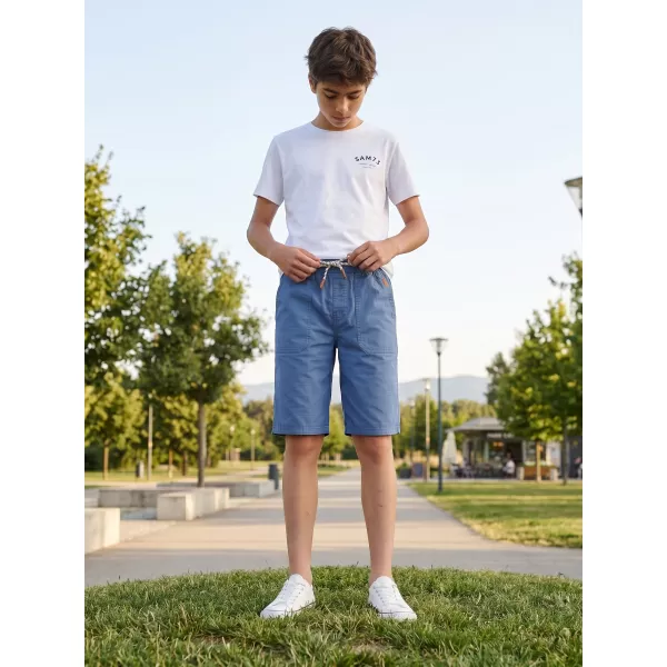  Shorts für Jungen SAM 73 FALKO KS 511 MITTELBLAU 