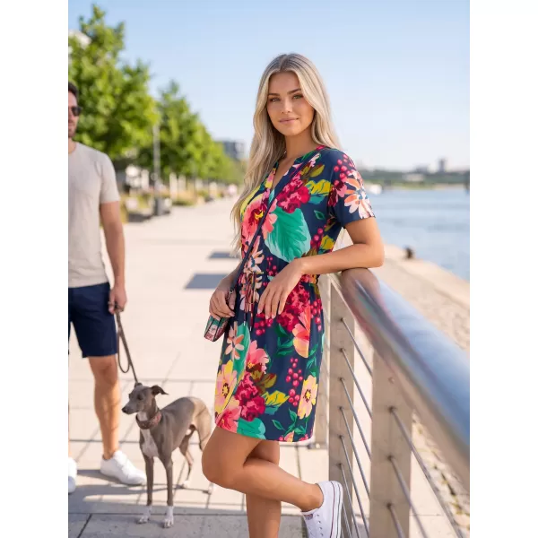  Kleid ALTISPORT CANDIS DUNKELBLAU 
