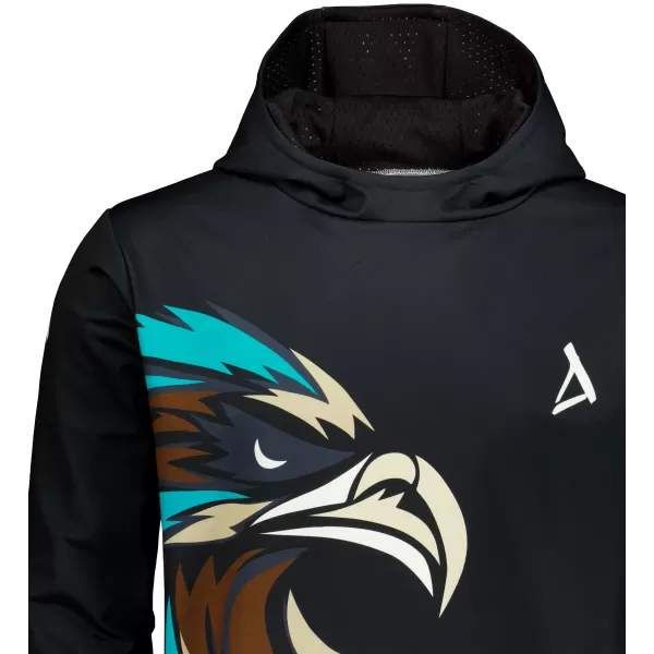  Hochwertiges Funktions-Sweatshirt für Herren ALTISPORT VOJ/ALM029MI01 SCHWARZ UND BLAU 