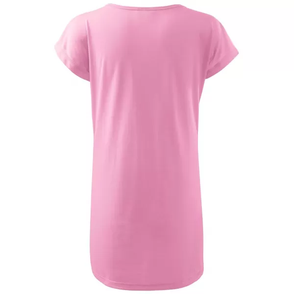  Langes T-Shirt für Damen ALTISPORT NoPrint NP/ALW321 ROSA 