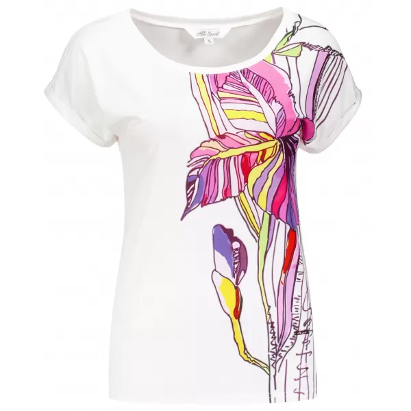  Damen-T-Shirt ALTISPORT CELENA WEIß 