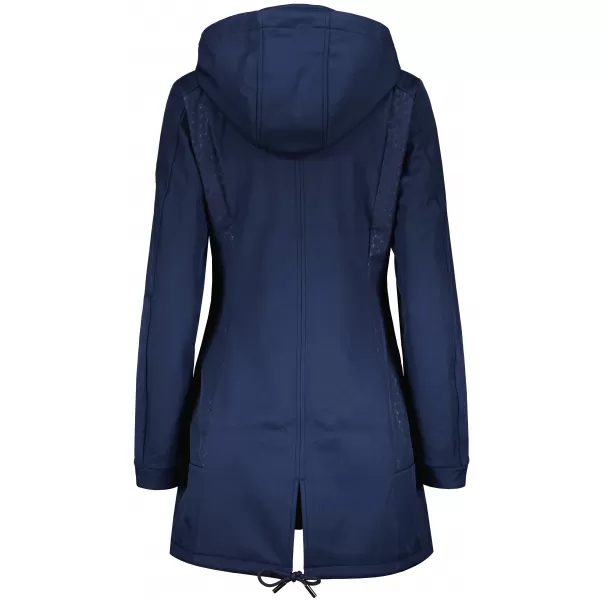  Softshell-Mantel für Damen ALTISPORT CIARA DUNKELBLAU 