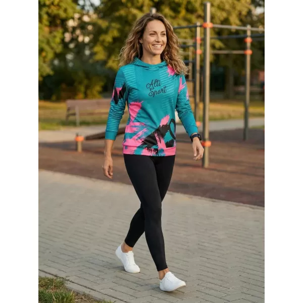  Hochwertiges Funktions-Sweatshirt für Damen ALTISPORT VOJ/ALW027MI01 KEROSIN 