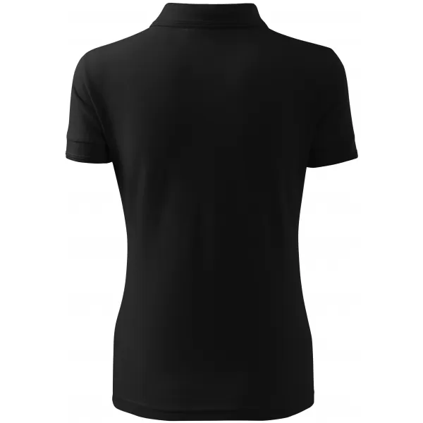 Damen-T-Shirt mit Kragen ALTISPORT NoPrint NP/ALW012 SCHWARZ 