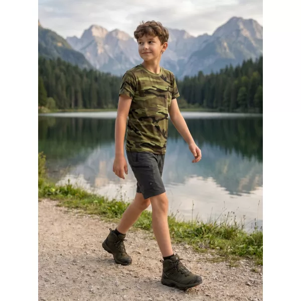  Kinder-T-Shirt ALTISPORT NoPrint NP/ALK941 TARNGRÜN 