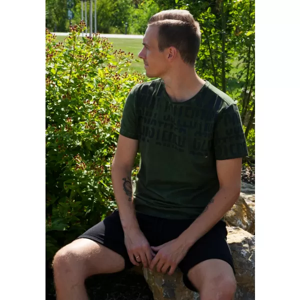  Herren-T-Shirt KIXMI SENON MILITÄR 