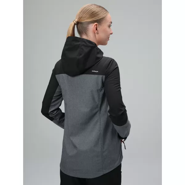  Softshelljacke für Damen LOAP LADANA SFW2403 GRAU 