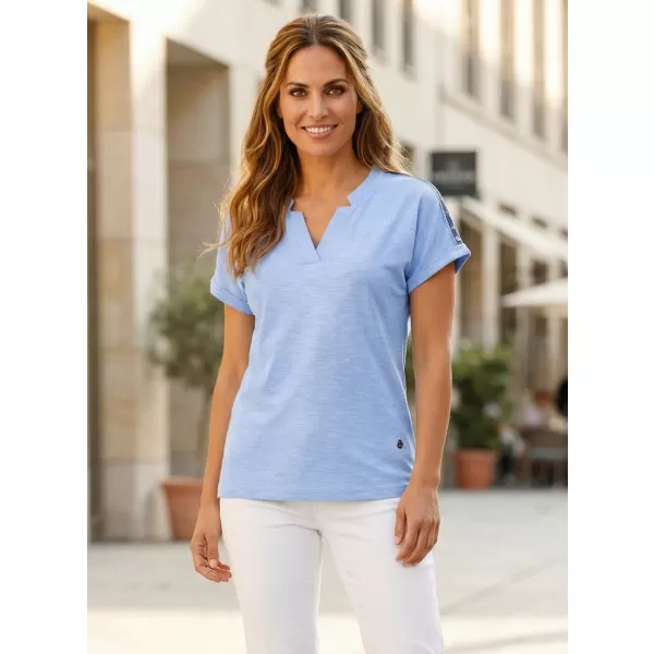  Damen-T-Shirt KIXMI SELENA HELLBLAU 