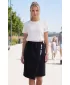 Damenrock KIXMI SIBILA SCHWARZ BLAU