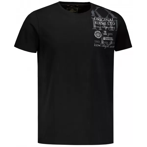  Herren-T-Shirt KIXMI SEDRICK SCHWARZ 
