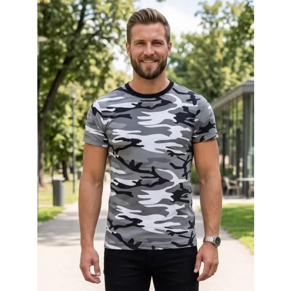  Herren-T-Shirt ALTISPORT NoPrint NP/ALM441 TARNGRAU 
