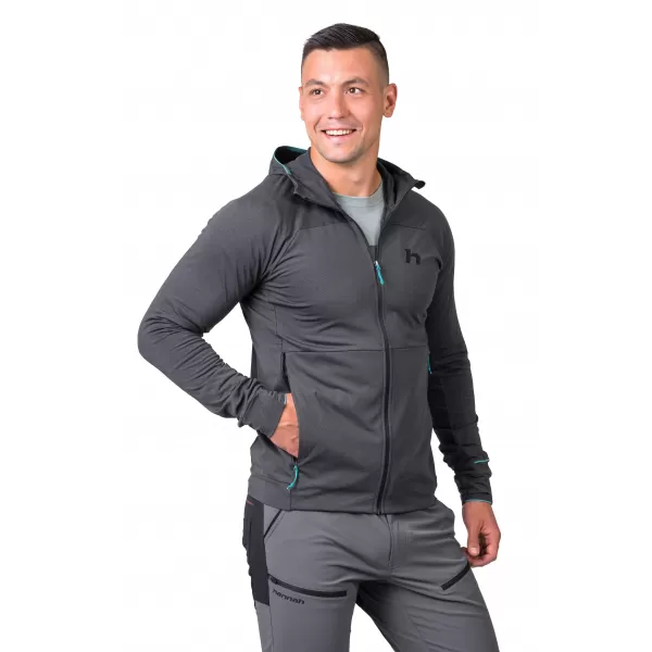  Herren-Sweatshirt HANNAH ETHAN HOODY ANTHRAZIT MEL 