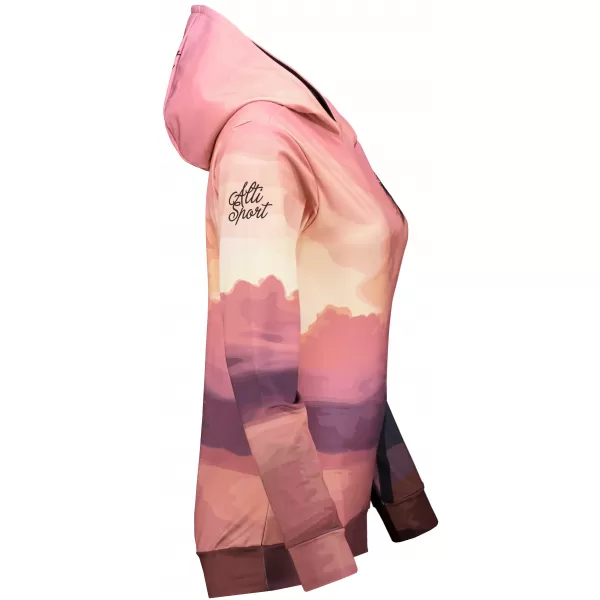  Hochwertiges Funktions-Sweatshirt für Damen ALTISPORT VOJ/ALW030MI01 ROSA 