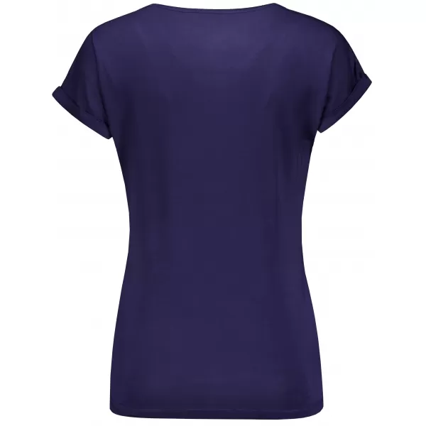  Damen-T-Shirt ALTISPORT CLARETA DUNKELBLAU 