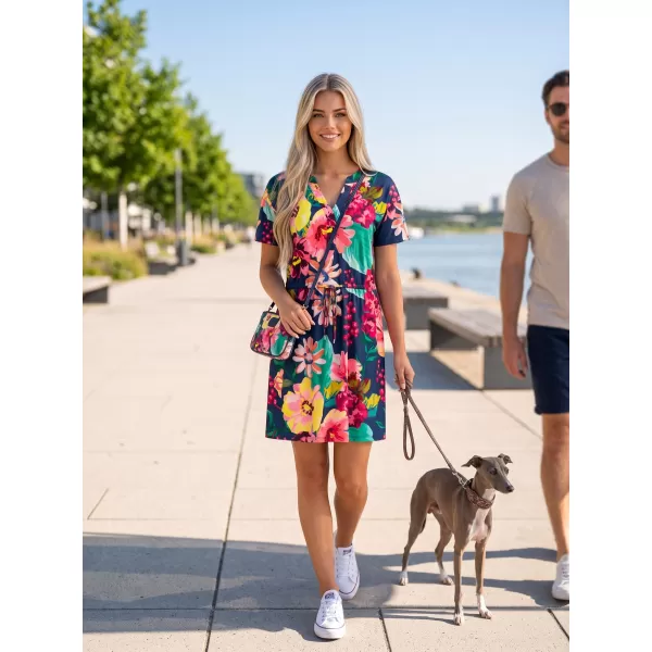  Kleid ALTISPORT CANDIS DUNKELBLAU 