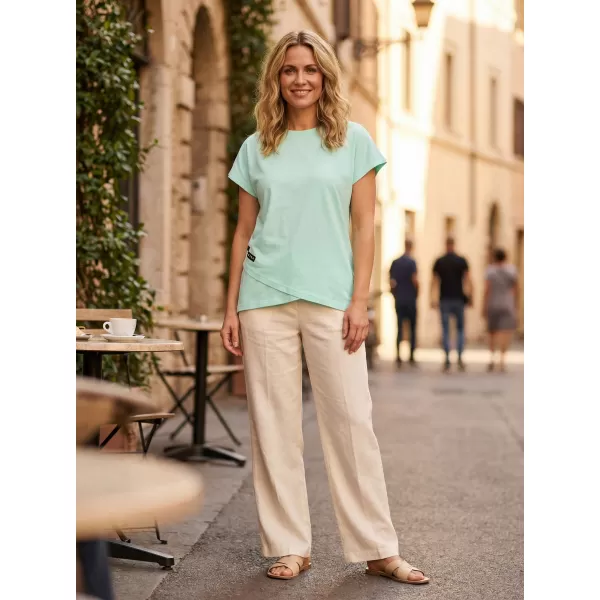  Damen-T-Shirt SAM 73 CRISTAL WT 916 MINZE 