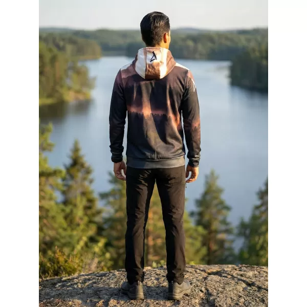  Hochwertiges Funktions-Sweatshirt für Herren ALTISPORT VOJ/ALM030MI01 LILA 