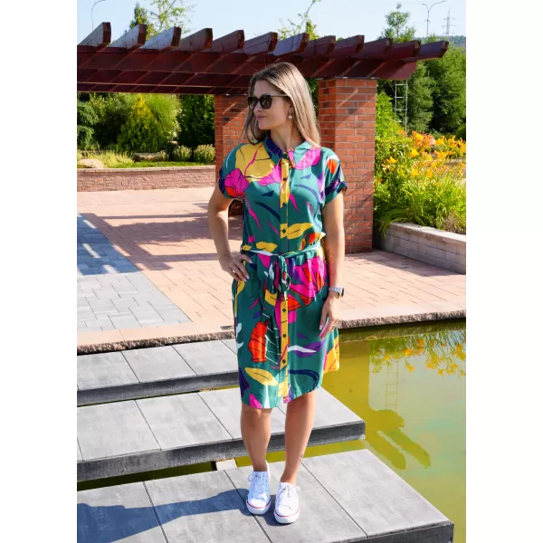  Kleid KIXMI SHANON GRÜN 