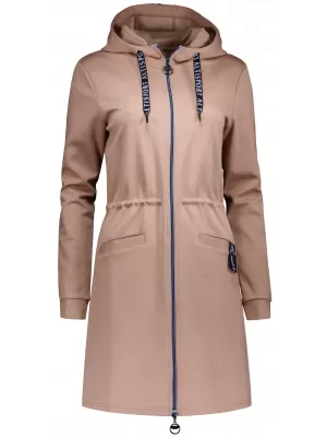 Damen-Sweatshirt ALTISPORT CELIA BEIGE/BLAU